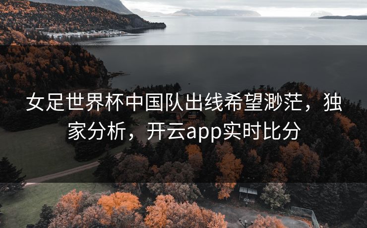 女足世界杯中国队出线希望渺茫，独家分析，开云app实时比分