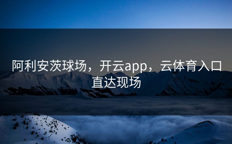 阿利安茨球场，开云app，云体育入口直达现场